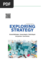 Exploring Strategy: Text and Cases 12th Ed. | PDF