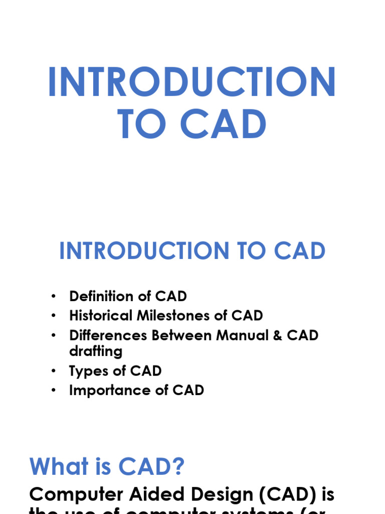 Adt 222 Introduction To Cad 2025 | PDF | Technical Drawing | Computer ...