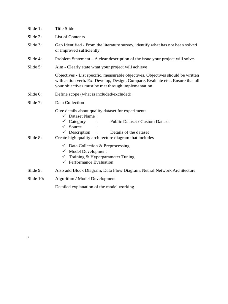 Project Proposal Framework Guide | PDF