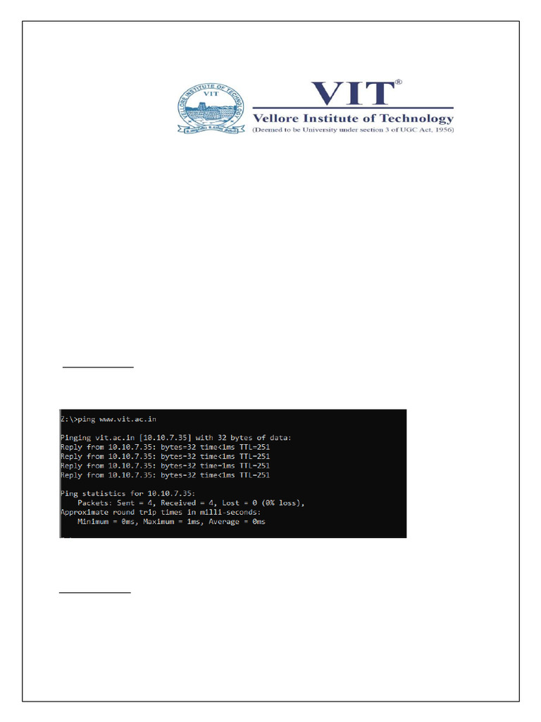 Networking Commands for Linux and Windows | PDF | Transmission Control ...