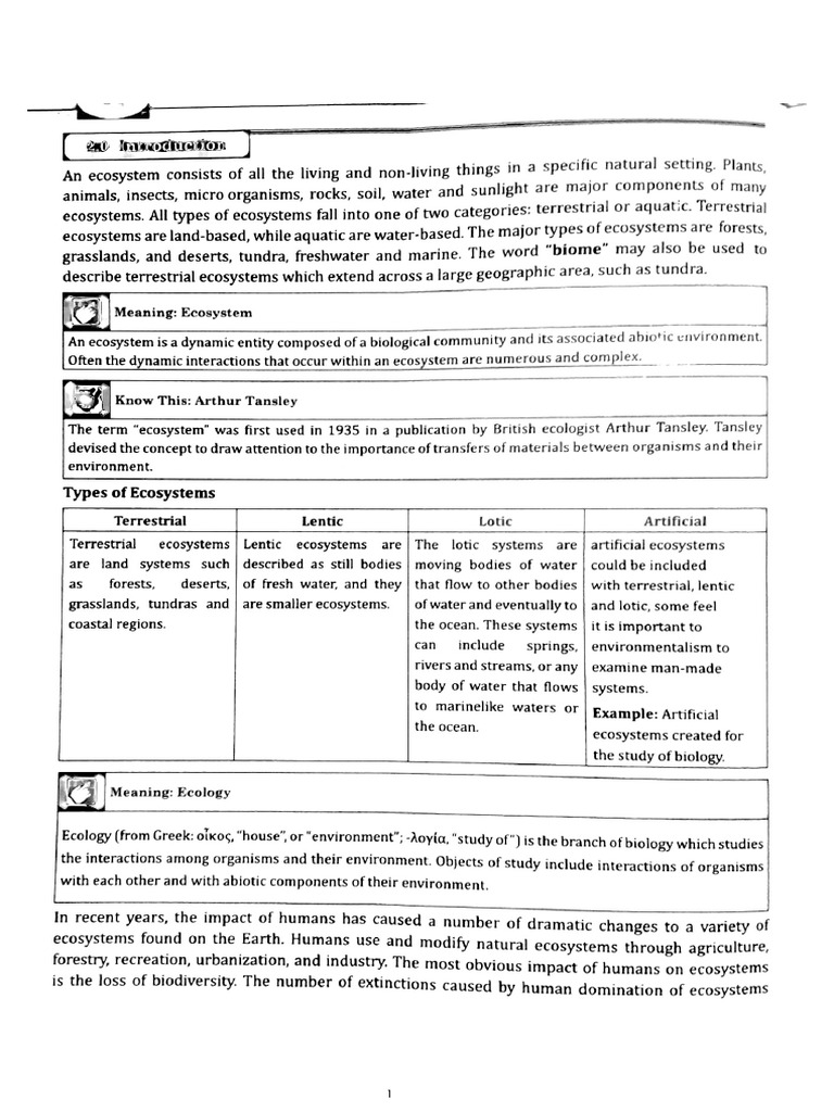 EVS Unit 2 | PDF
