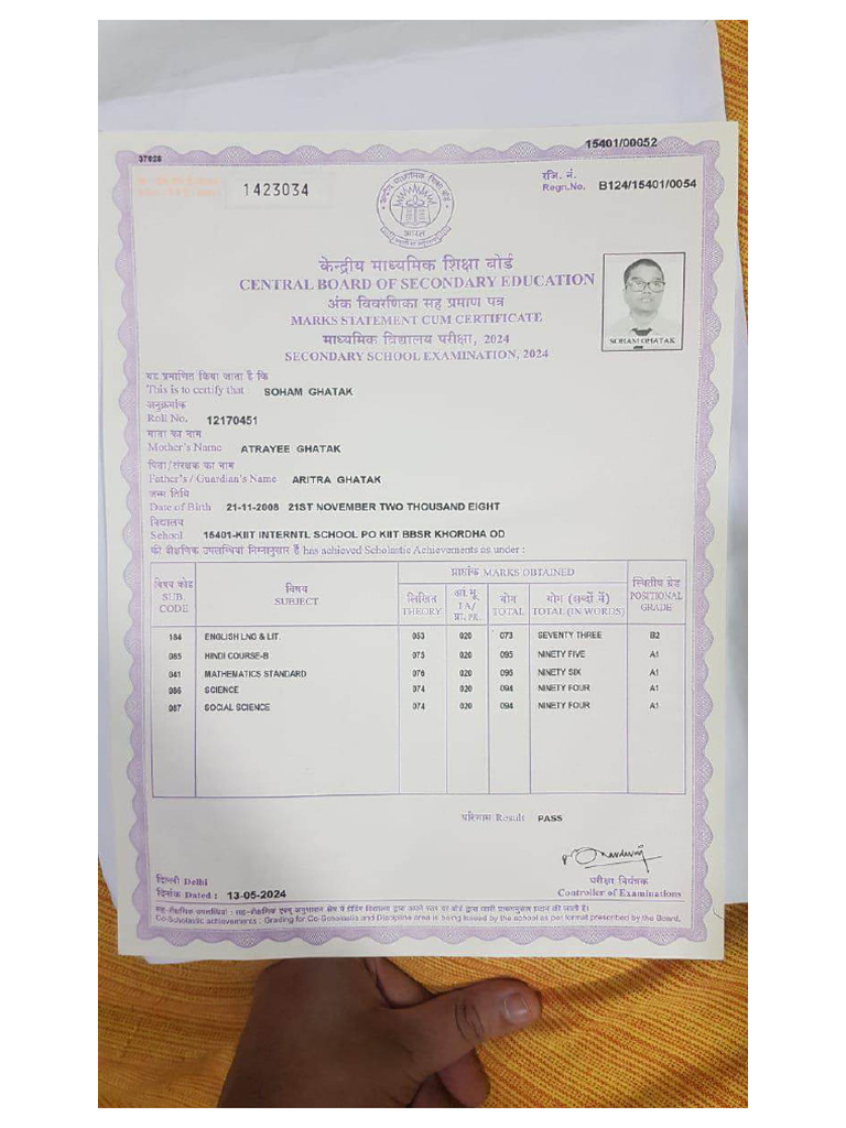 Mark Sheet | PDF
