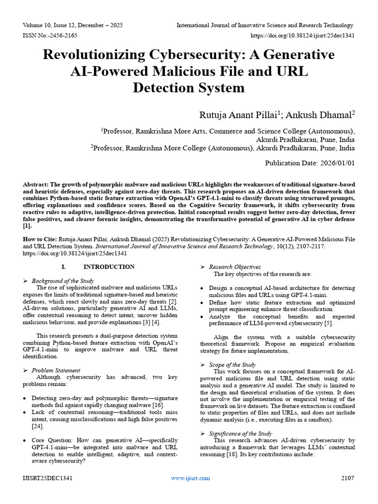 AI-Driven Malware Detection Framework | PDF | Security | Computer Security