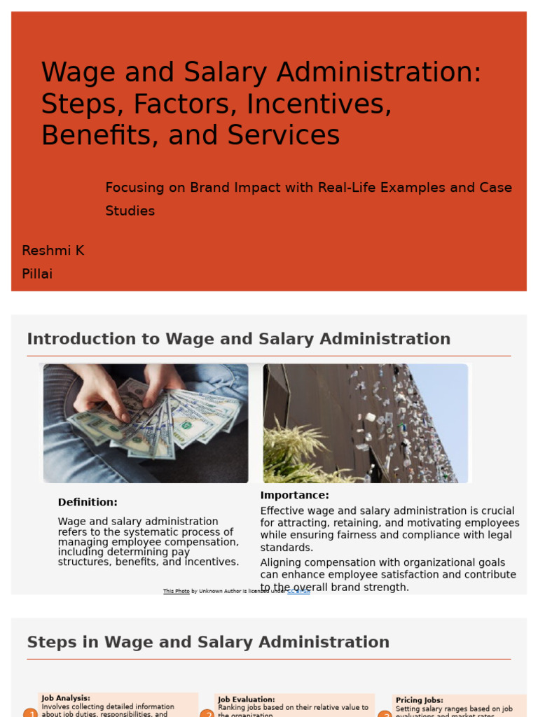 Wage and Salary Administration Guide | PDF | Cost Of Living | Employee ...