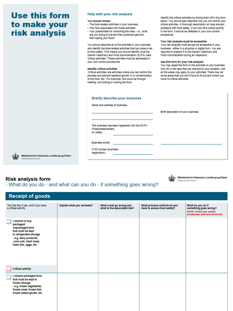 Food Safety Risk Analysis Guide | PDF | Foods | Food Safety