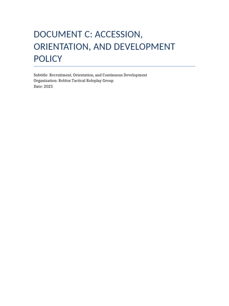 TRP Document C Personnel Development | PDF | Evaluation | Social Psychology