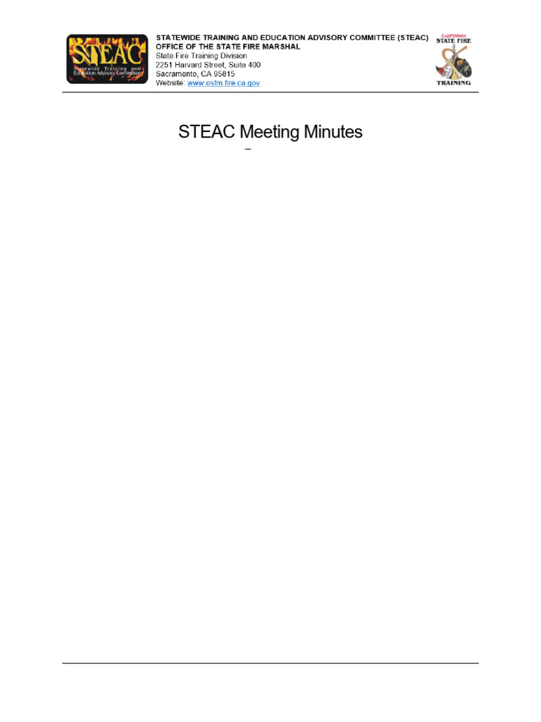 STEAC Meeting Minutes - July 2019 | PDF | Appeal | Witness