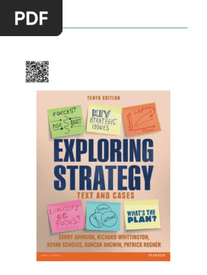 Exploring Strategy: Text & Cases Guide | PDF | Strategic
