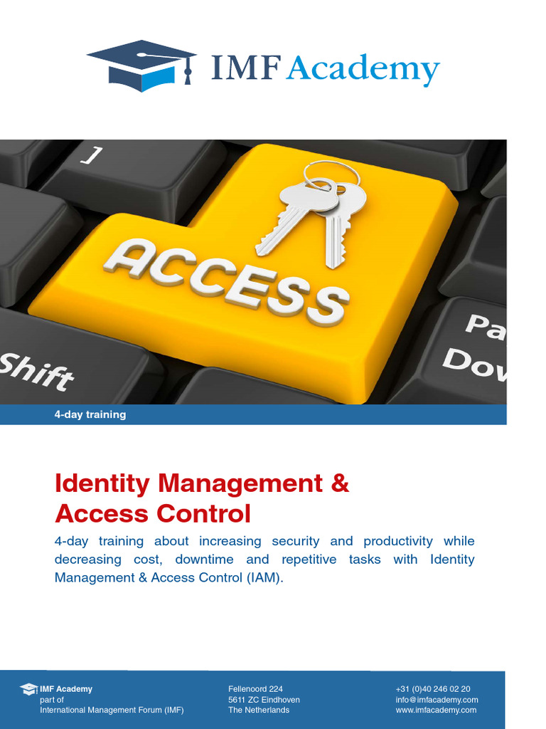 IAM Training: Boost Security & Efficiency | PDF | Computer Security ...