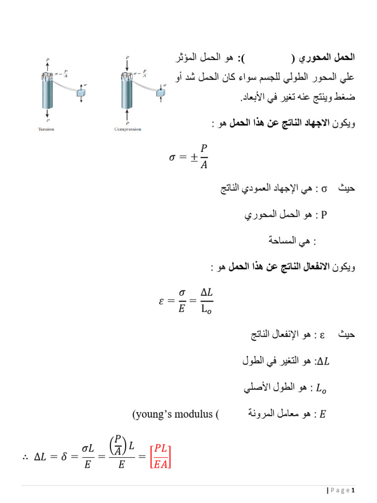 Axial Load (Rev) | PDF