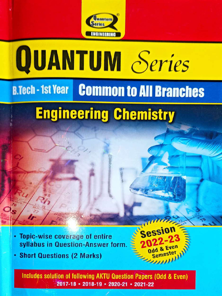 Engineering Chemistry Quantum Compressed | PDF