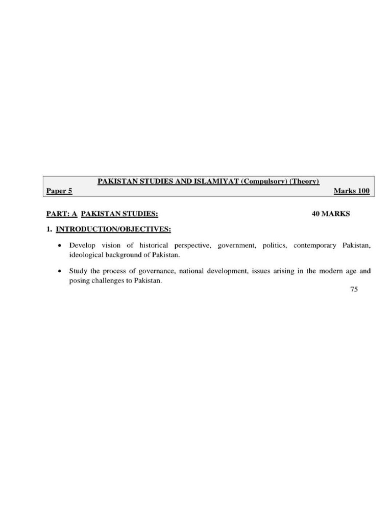 Syllabus Part 1 and 2 Parts | PDF