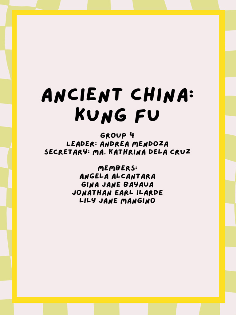 Origins and Evolution of Kung Fu | PDF | Chinese Martial Arts | China