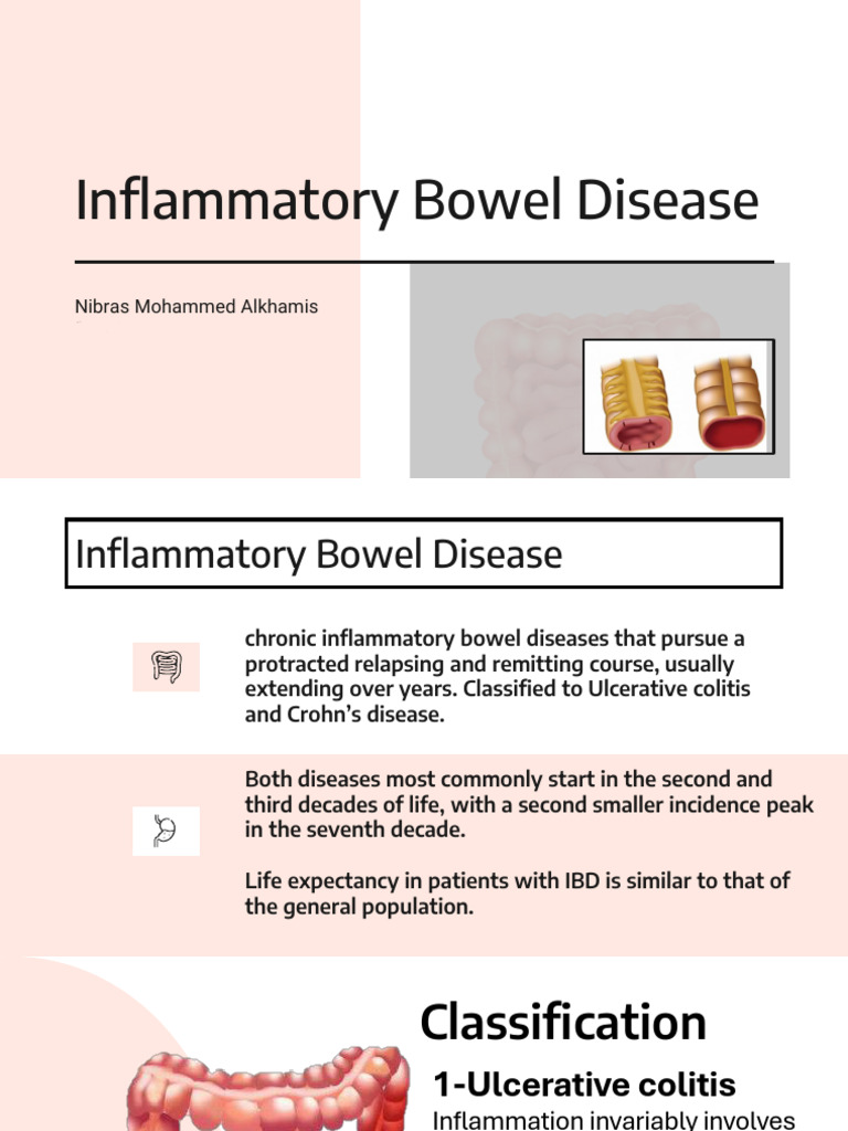 Inflammatory Bowel Disease Overview | PDF | Inflammatory Bowel Disease ...