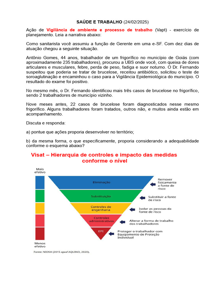 Exercicio Sde Trab Território-Vapt - ABS 24 Fev 2025 | PDF