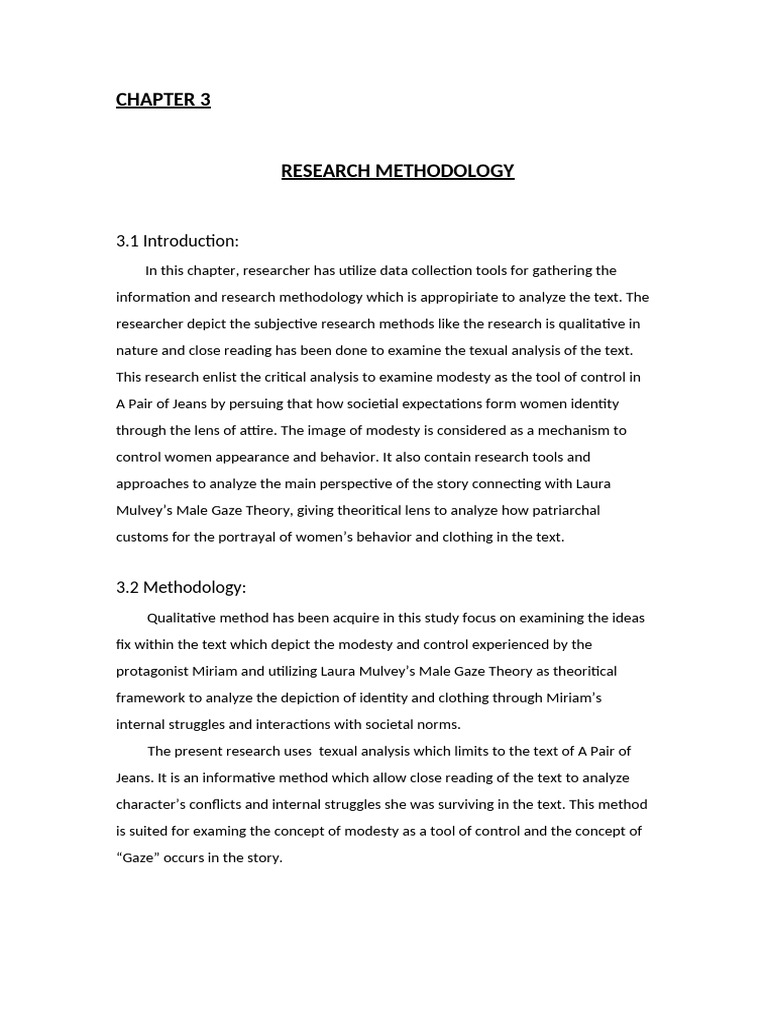 Research Methodology | PDF