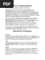 WFM RTA Roles Notes | PDF