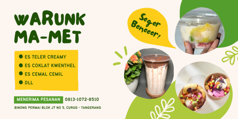 Banner Warunk Ma-Met | PDF