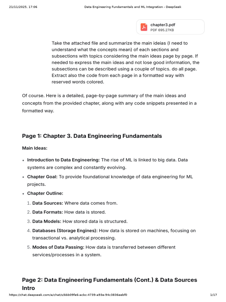 Data Engineering Fundamentals Overview | PDF | Data Warehouse | Sql