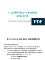 1 - Probabilites Et Variables Aleatoires