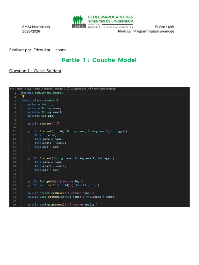 Guide de création d'une application MVC Java | PDF | Modèle-vue ...