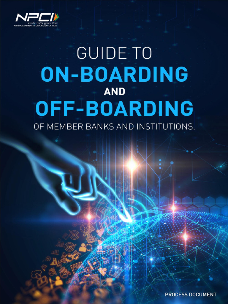 NPCI Member Onboarding & Offboarding Guide | PDF | Banks | Money