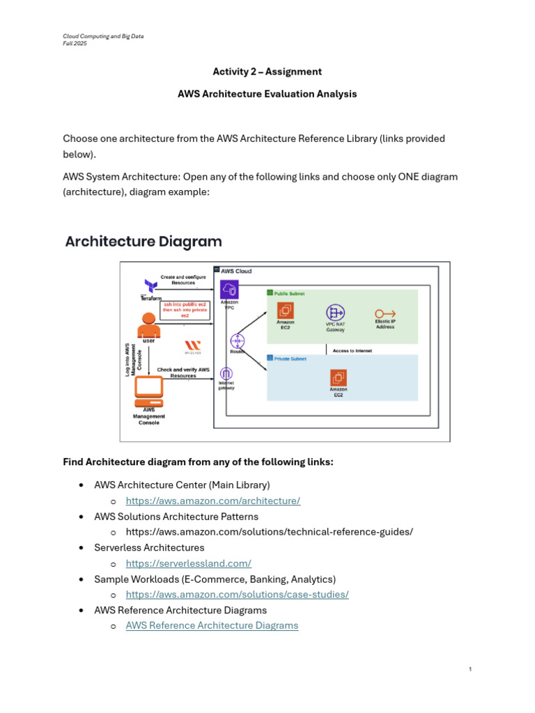 Exam 2 System Architeture | PDF | Amazon Web Services | Cloud Computing