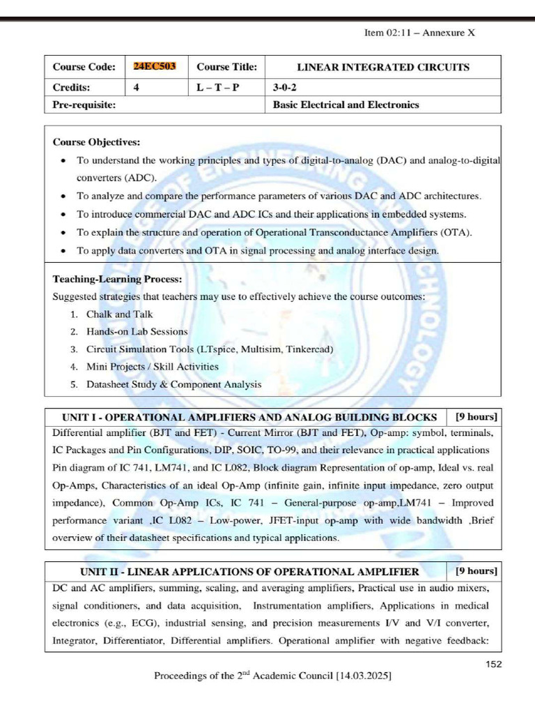 24ec503 - Lic Syllabus | PDF
