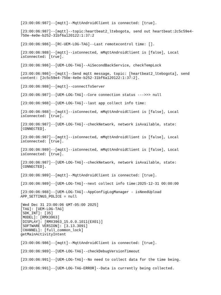 Log Full20251231-23 | PDF | Computer Architecture | System Software