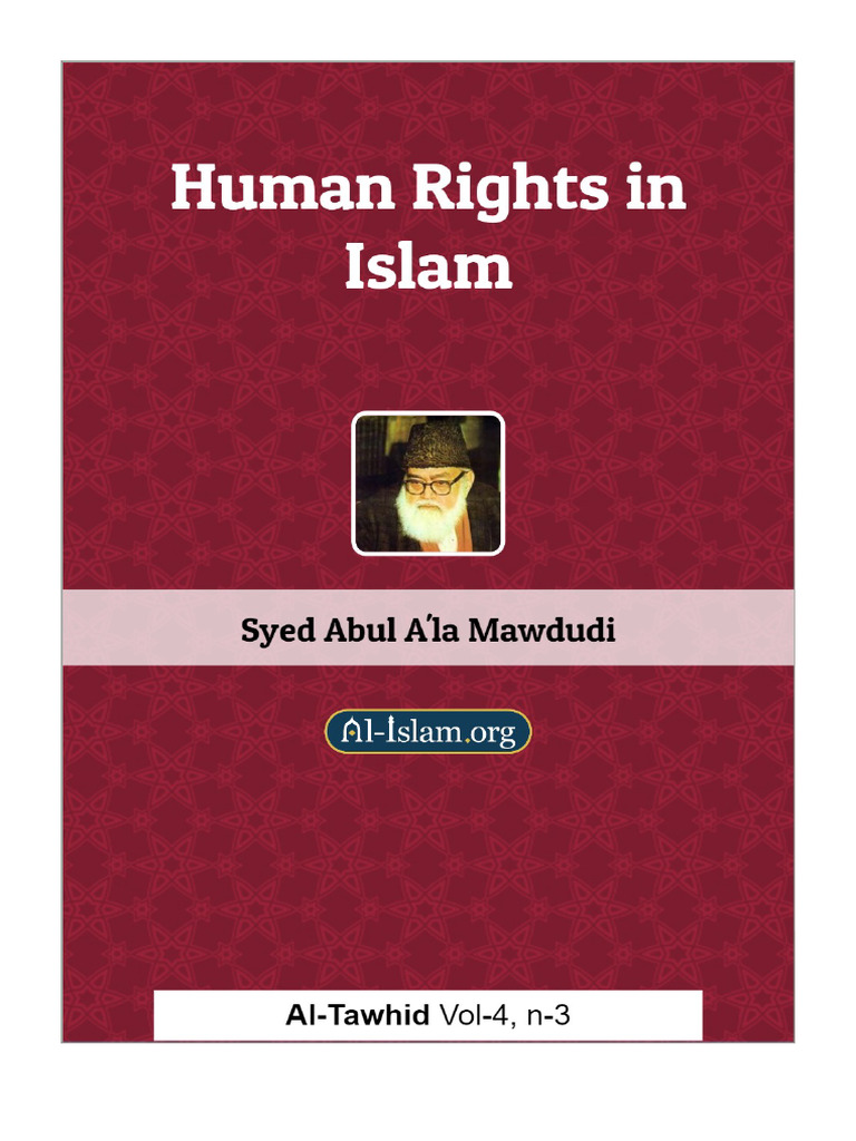 Human Rights in Islam: A Comparative Analysis | PDF | Slavery | Muhammad