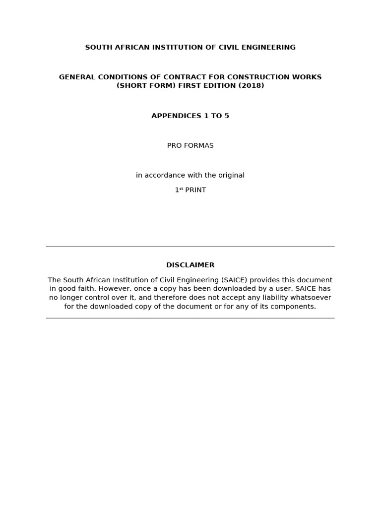 SAICE GCCSF 2018 1stPrint DY Pro Forma Forms Per Original AA | PDF ...