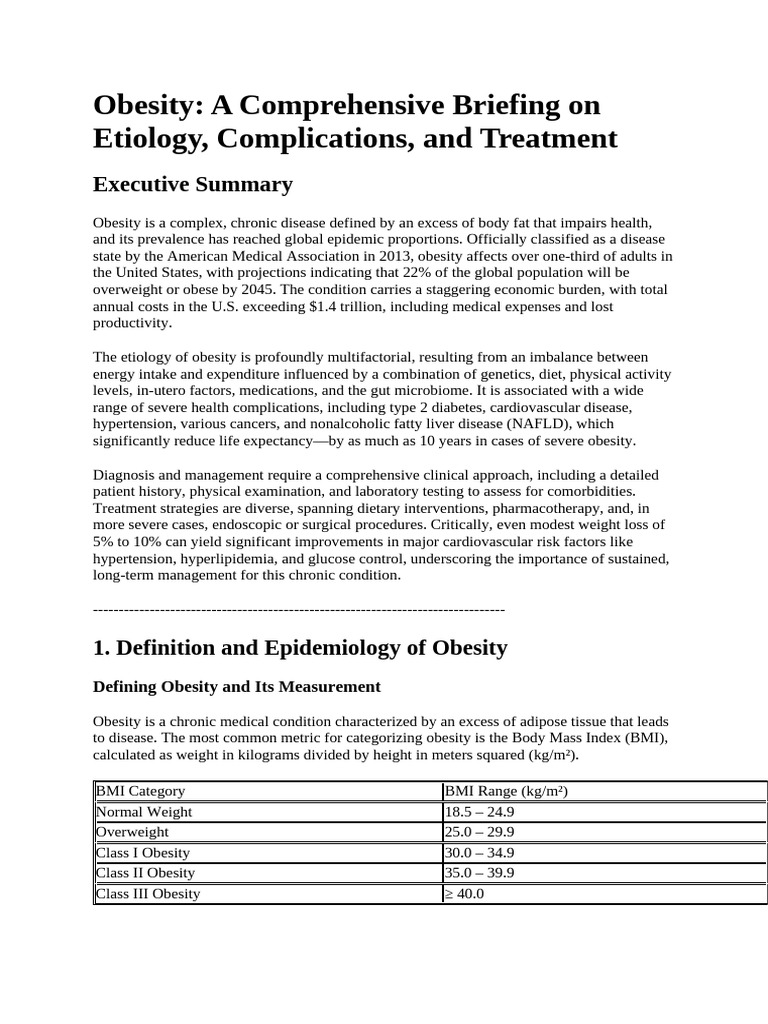 Obesity | PDF | Obesity | Body Mass Index