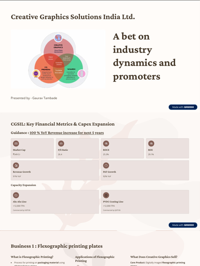 Creative-Graphics-Solutions-India-Ltd (1) | PDF | Printing