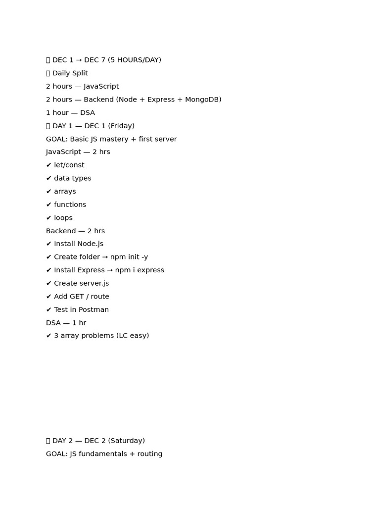 Intern 2025 | PDF | Java Script | Mongo Db