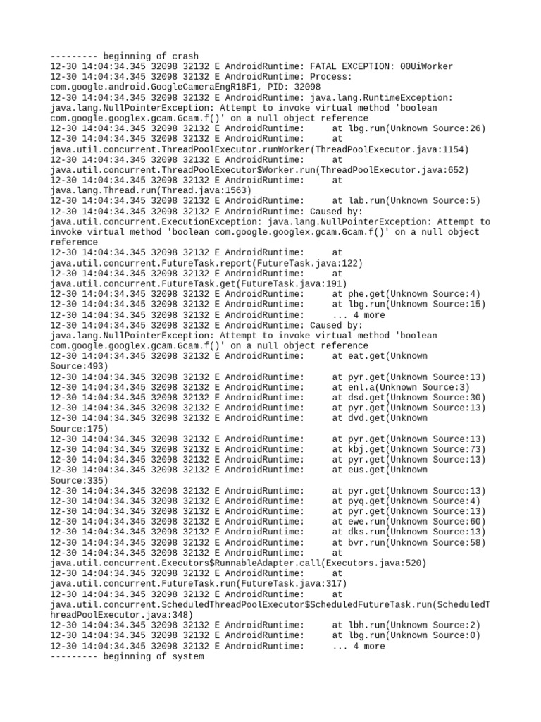Log Cat 1767082081796 | PDF | Java (Programming Language) | Computing ...