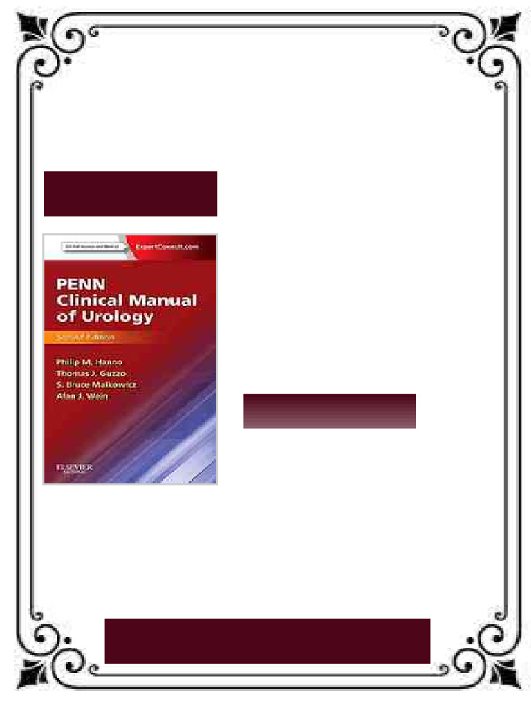 PENN Clinical Manual of Urology 2nd Edition Philip M Hanno ebook ...