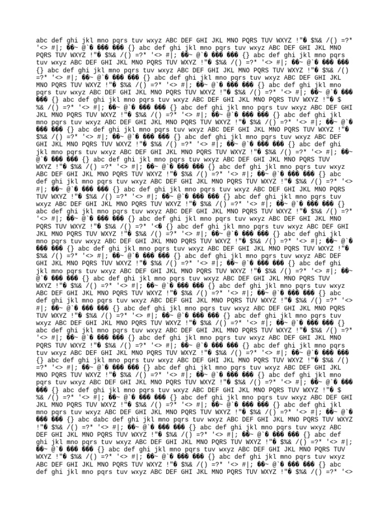 Alphabet Sequence Variations | PDF