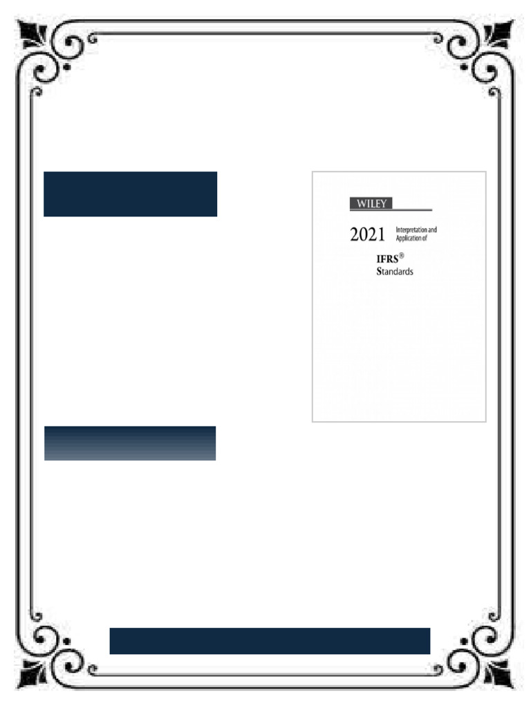 Wiley 2021 Interpretation and Application of IFRS Standards 1st Edition ...