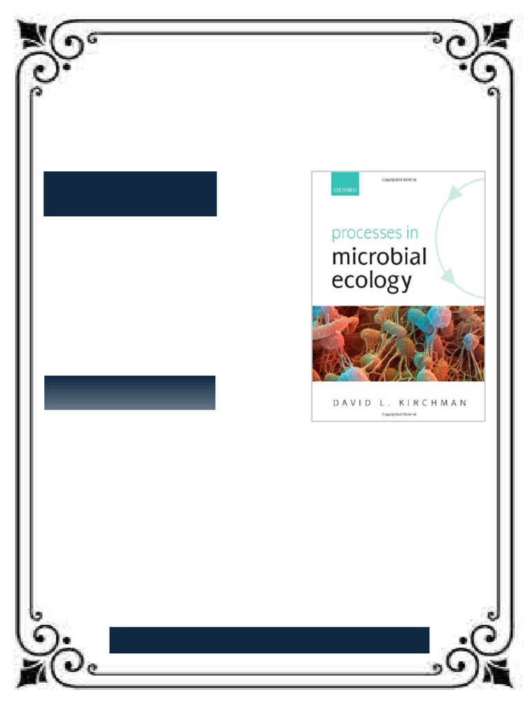 Processes in Microbial Ecology 1st Edition David L. Kirchman ebook ...