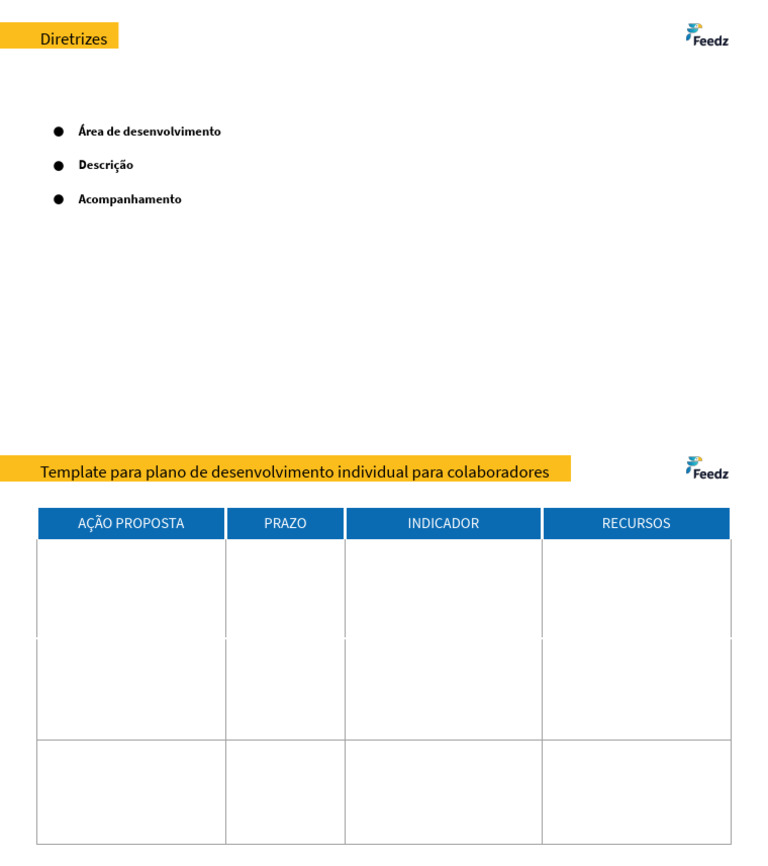 Template Editável para PDI | PDF