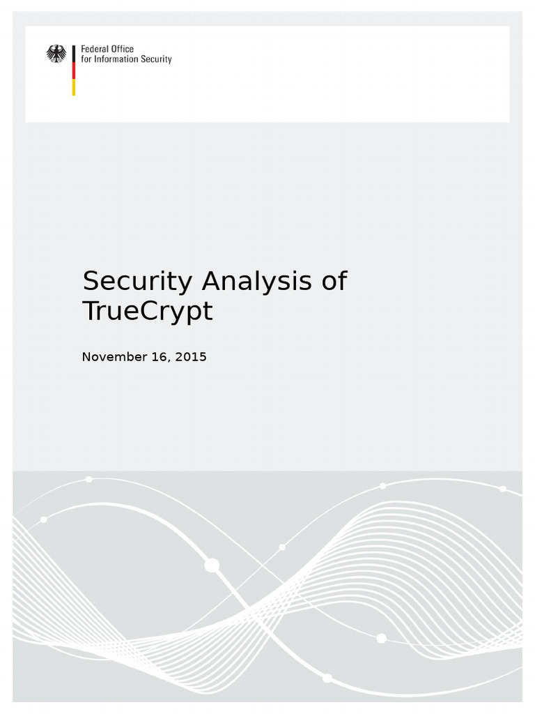 TrueCrypt Security Analysis Report | PDF | Security | Computer Security
