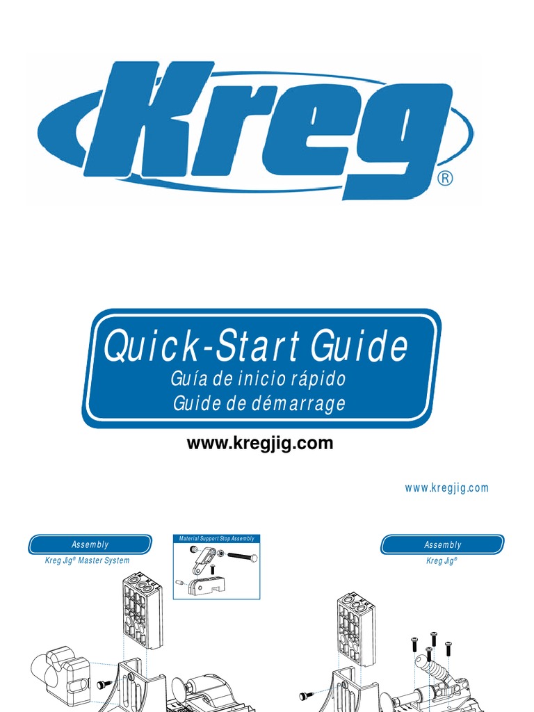 Kreg Jig - Manual de Uso | Industrial Processes | Crafts