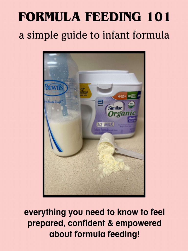 Formula Feeding 101 Final | PDF