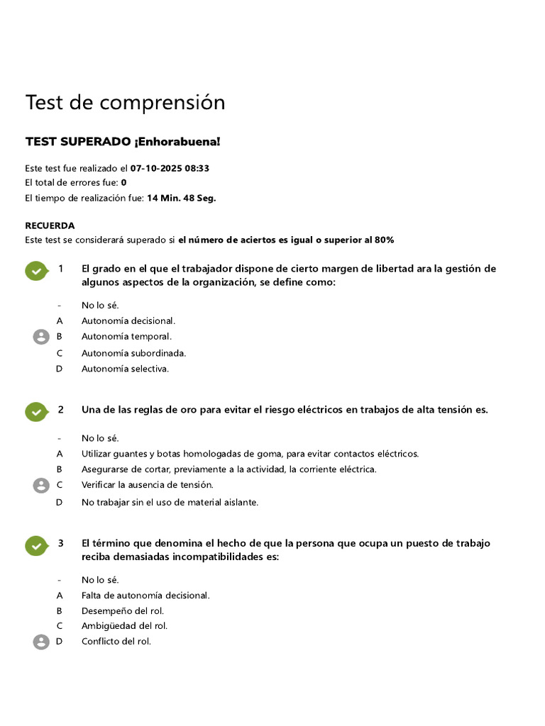 Resultado Test 4-MASTER PRL | PDF