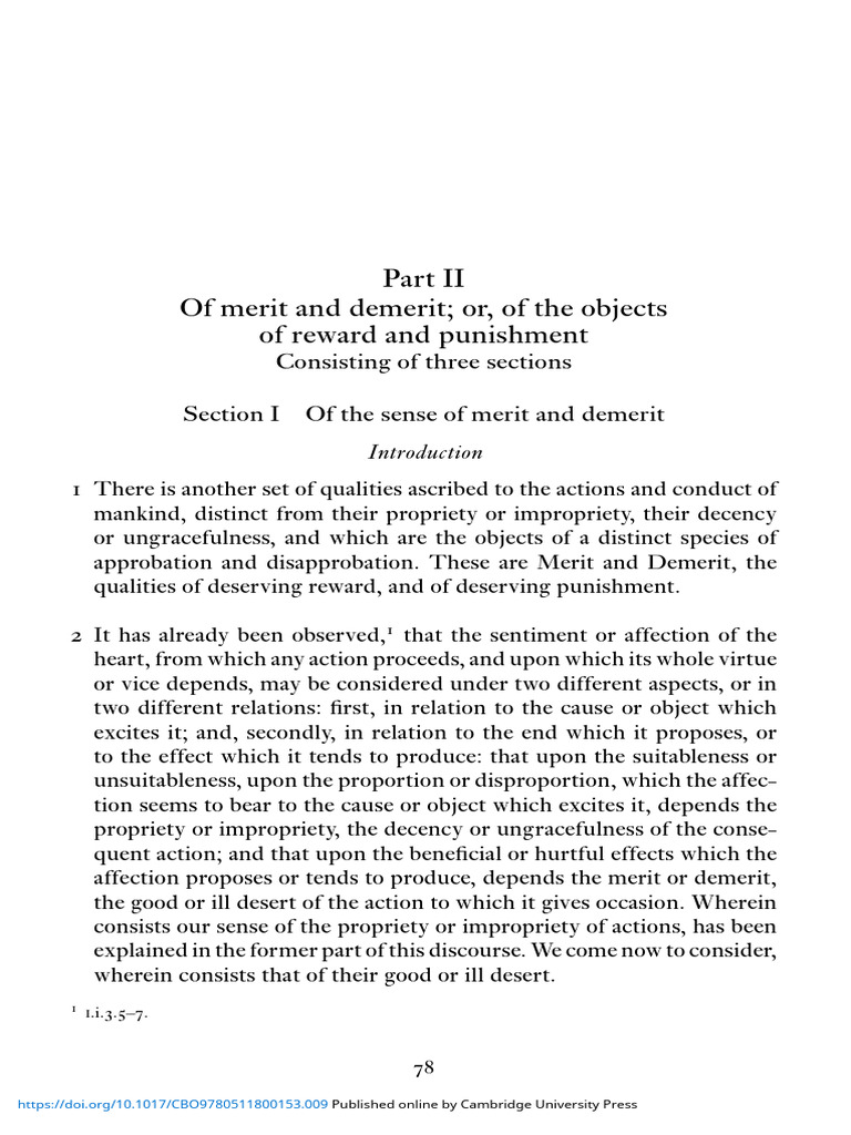 Understanding Merit and Demerit Concepts | PDF