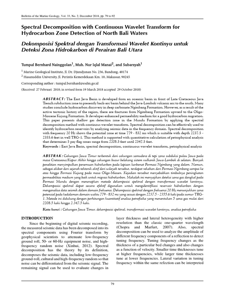 276952 Spectral Decomposition With Continuous w 4025b770 | PDF ...