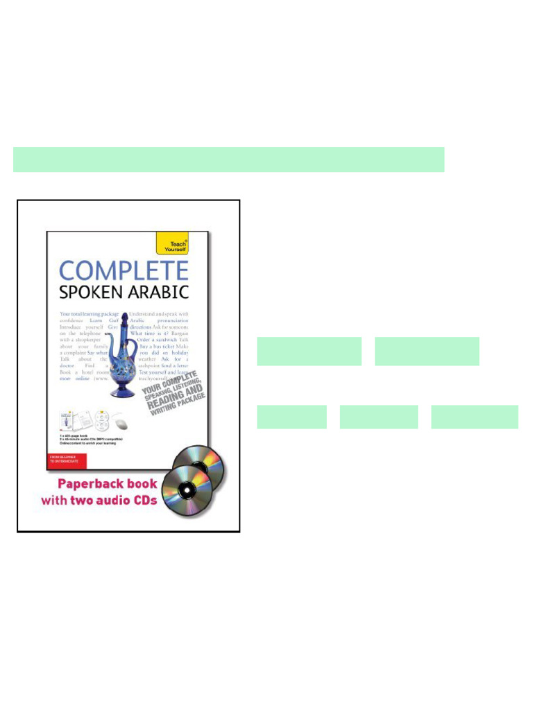 Complete Spoken Arabic 3rd Edition Jack Smart - ebook and textbook ...