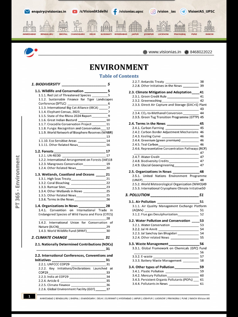 Environment | PDF