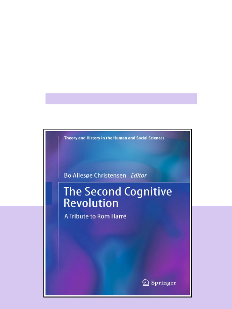The Second Cognitive Revolution A Tribute To Rom Harr 1st Ed 2019 Bo ...