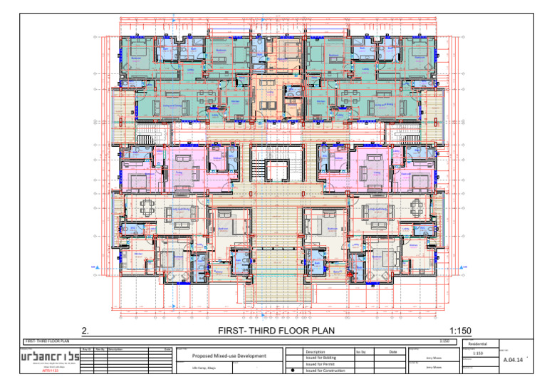 First and Second Floor Plan - New Furniture Layout | PDF